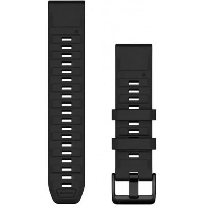 ремінець Garmin Ремінець QuickFit 22 Watch Bands Silicone - Black (010-13392-02)