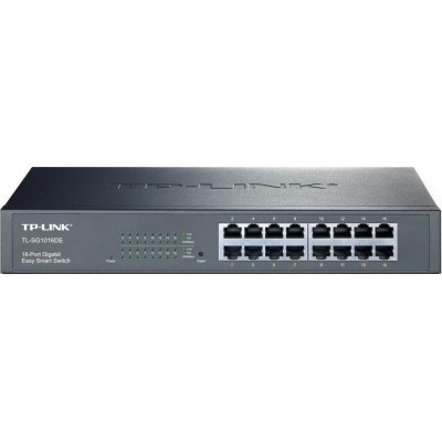Комутатор керований рівня 2 TP-Link TL-SG1016DE