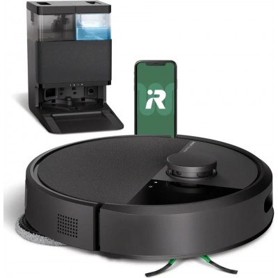 Робот-пилосос з вологим прибиранням iRobot Roomba Combo 405+ AutoWash dock Black (G185040)