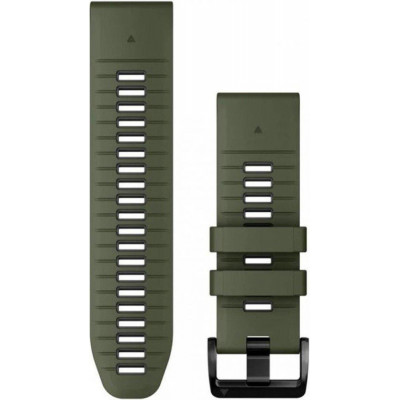ремінець Garmin Ремінець  QuickFit 26 Watch Bands Silicone - Moss/Graphite Silicone (010-13281-07)