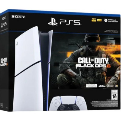 Стаціонарна ігрова приставка Sony PlayStation 5 Slim Digital Edition 1TB Call of Duty: Black Ops 6 Bundle (1000049158)