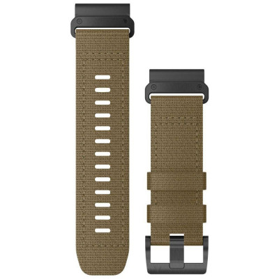 Ремінець Garmin Ремінець  Fenix 7 26mm QuickFit Tactical Cayote Tan Nylon (010-13010-11)