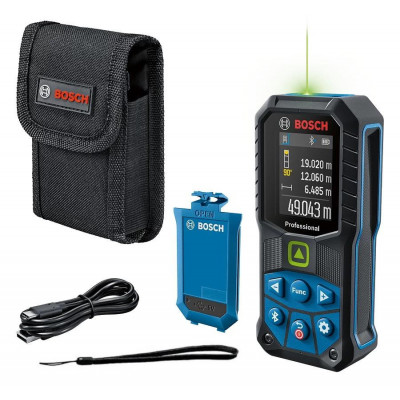 Лазерний далекомір Bosch GLM 50-27 CG USB-C (0601072U01)