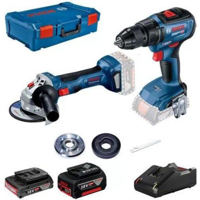 Шурупокрут Bosch GSR 18V-50 + GWS 180-LI (0615990M47)