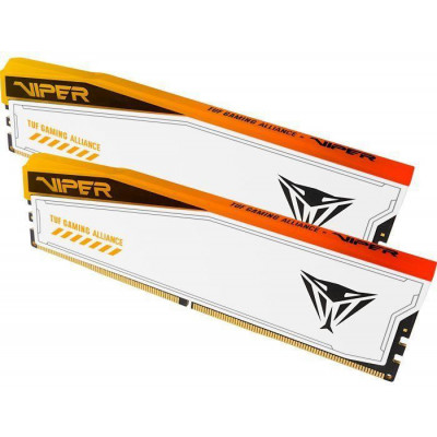 Пам'ять для настільних комп'ютерів PATRIOT 32 GB (2x16GB) 6600 MHz 34 Viper Elite 5 TUF RGB (PVER532G66C34KT)