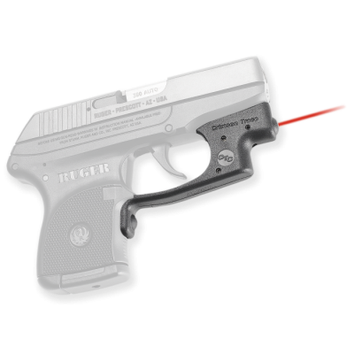 Crimson Trace LG431 Laserguard  5mW Red Laser with 633nM Wavelength & Black Finish for Ruger LCP (Except LCP II Variant)