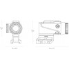 Приціл призматичний Hawke Prism Sight 4x24 MOA (5,56 BDC Dot IR) Weaver/Picatinny