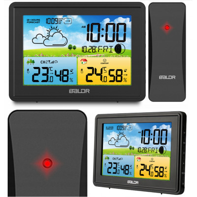 Метеостанція BERDSEN BD-908 Black (390800)
