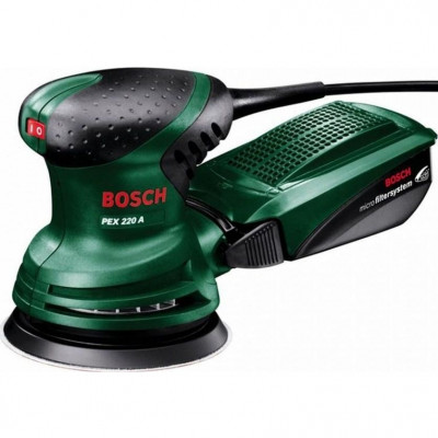 Вібраційна шліфмашина Bosch PEX 220 A (0603378020)