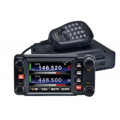 Yaesu FTM-400XDE VHF — Рація цифро-аналогова 144-146 МГц 50 Вт
