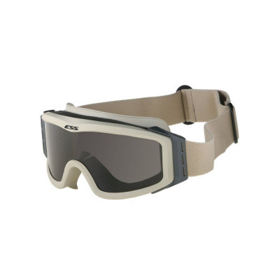 Балістичні окуляри-маска ESS Profile NVG із лінзами: Прозора / Smoke Gray. Колір оправи: Terrain Tan - ESS-740-0500
