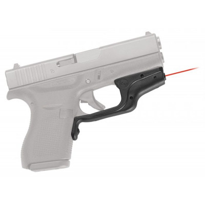 Crimson Trace LG443 Laserguard 5mW Red Laser with 633nM Wavelength & 50 ft Range Black Finish for Glock 43, 42, 48, 43X