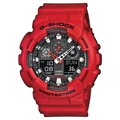 Чоловічий годинник Casio G-SHOCK GA-100B-4AER