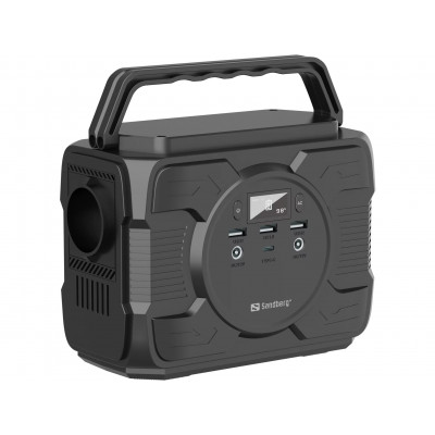 Зарядна станція Sandberg AC 200 (173 Вт/г) 200W, Type-C in/out 100W, Li-ion, ліхтарик 4Вт