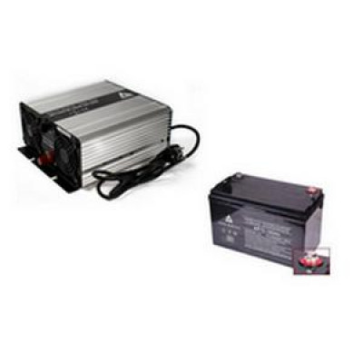 джерела безперебійного живлення Azo Digital (Ups + Avr) 12V Ups-1200Sr Sinus 1200W/600W 12V/230V (3SPE1200SR) + акумулятор 85Ah