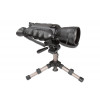 AGM FoxBat-5 NL2 Night Vision Bi-Ocular 5x Gen 2+ \"Level 2\"" with Sioux850 Long-Range Infrared Illuminator"
