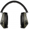 Активні тактичні навушники Supreme Pro X зі шкіряним оголів'ям. Колір: оливковий, Sordin-75302-X-S - Olive