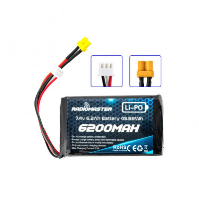 Акумулятор RadioMaster 6200mah 2S Lipo