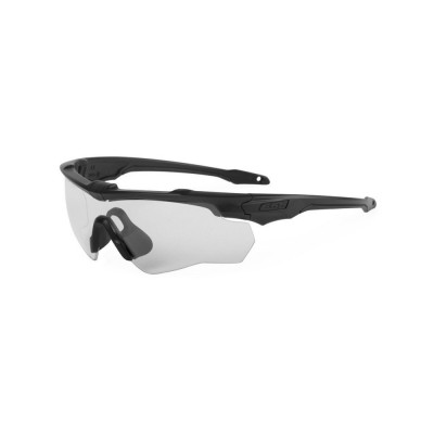 Балістичні, тактичні окуляри ESS Crossblade зі змінними лінзами: Прозора/Smoke Gray. Колір оправи: Чорний. ESS-EE9032-02