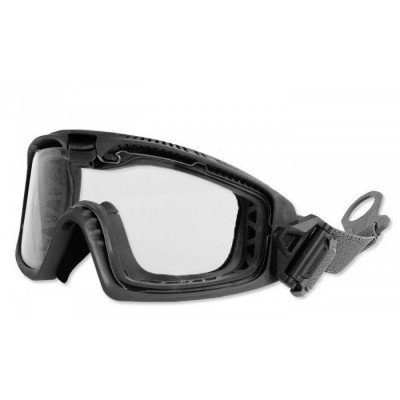 Балістичні окуляри-маска ESS Pivot Ops Core із лінзами: Прозора/Smoke Gray. Колір оправи: Чорний. ESS-EE7018-18