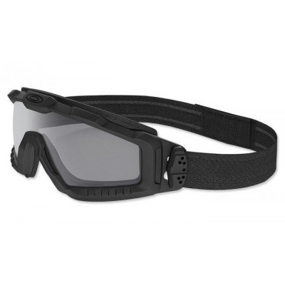 Балістичні окуляри-маска Oakley Alpha Halo Goggle Колір лінзи: Smoke Gray. Колір оправи: Matte Black. OKY-OO7065-01