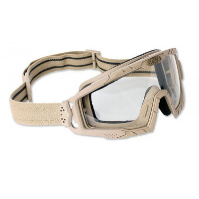 Балістичні окуляри-маска Oakley SI Ballistic Goggle 2.0 зі змінними лінзами: Прозора/Smoke Gray. Колір оправи: Dark Bone - OKY-OO7035-07