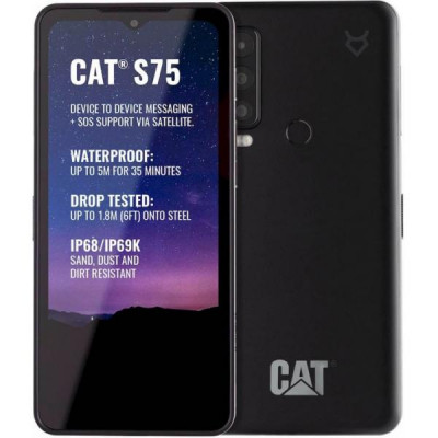 Смартфон CAT S75 6/128GB Black