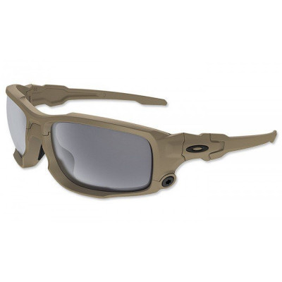 Балістичні, тактичні окуляри Oakley Shocktube Колір лінзи: Smoke Gray. Колір оправи: Terrain Tan. OKY-OO9329-04