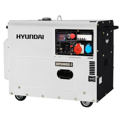 Генератор дизельний Hyundai DHY 8000SE-3