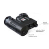 Steiner LDI DBAL-D2 Green Dual Beam Aiming Laser Class 1 IR Laser Black