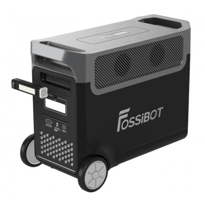 Зарядна станція Fossibot F3600 PRO, 3600 Вт, 3840 Вт*год ( Bluetooth APP, електростанція для дому, UPS, ДБЖ) EU, чорний