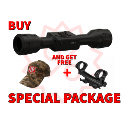 ATN ThOR LT 3-6x Thermal Rifle Scope Package