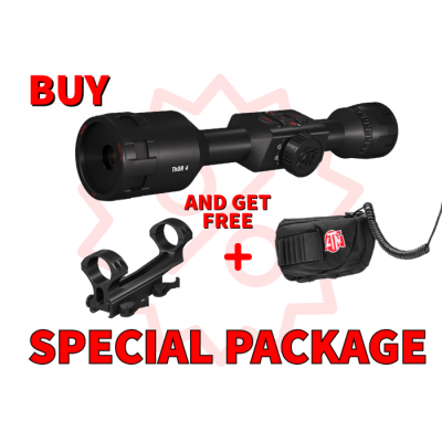 ATN ThOR 4 384 1.25-5x19 Thermal Riflescope Package