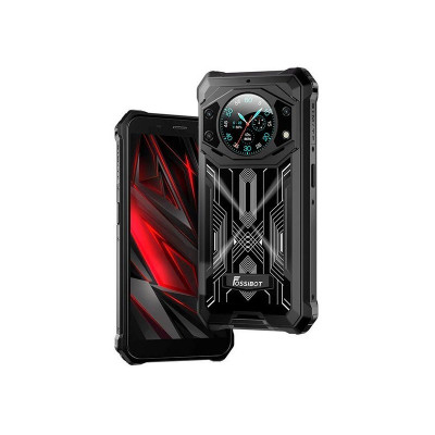 Смартфон Fossibot F101 Pro 8/128GB Black, 10600 мА·год, IP69K, 24 Mpx, Android 13, NFC, Дисплей 5.45" (Black)