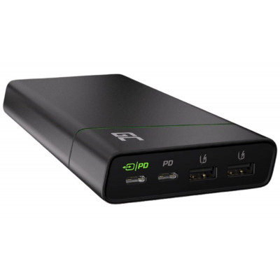 Зовнішній акумулятор (Power Bank) Green Cell GC PowerPlay Ultra 26800 мАч 128 W Black (PBGC04)
