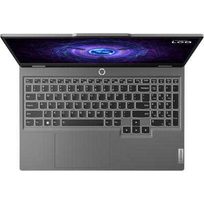 Ноутбук Lenovo LOQ 15IAX9 (83GS0075RM16) 15,6" Full HD, IPS, 144 Гц, Intel Core i5-12450H до 4.4Ghz, 16GB, SSD 512GB, NVIDIA GeForce RTX 4050 6 ГБ, Free DOS, сірий