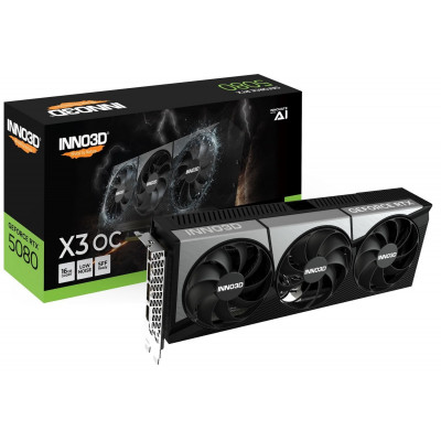 Відеокарта INNO3D GeForce RTX 5080 X3 OC (N50803-16D7X-17603930)