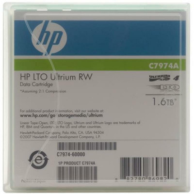 Картридж HP LTO4 Ultrium 1.6TB RW Data Tape (C7974A)