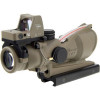 Комплект Trijicon приціл оптичний ACOG 4x32 BAC і приціл колліматорний RMR 3,25 МОА FDE Пісочний TA31-D-100570