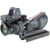 Комплект Trijicon приціл оптичний ACOG 4x32 BAC і приціл колліматорний RMR 3,25 МОА Gray Сірий TA31-D-100568