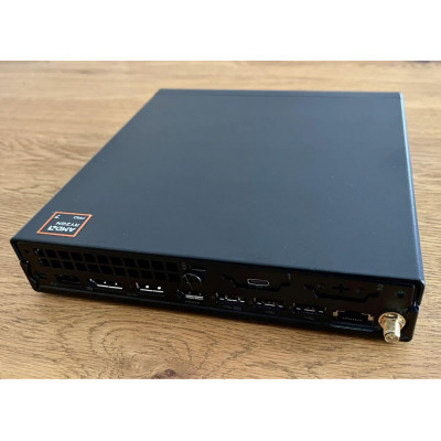 Десктоп Lenovo ThinkCentre M75q Gen 2 (11JQS5HA00) AMD Ryzen 5 PRO 5650GE до 4.4 ГГц, 16 ГБ, SSD 256 ГБ, AMD Radeon Graphics, Windows 11 Pro