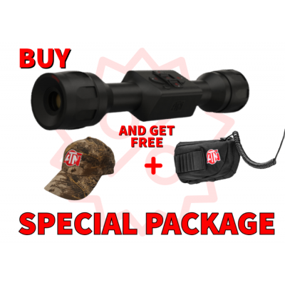 ATN ThOR LT 4-8x Thermal Rifle Scope Package