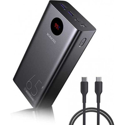 Зовнішній акумулятор (Power Bank) Romoss PEA40 Pro 65W 40000mAh Black