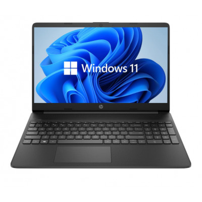 Ноутбук HP 15s Ryzen 3-5300/8GB/256/Win11 IPS Black