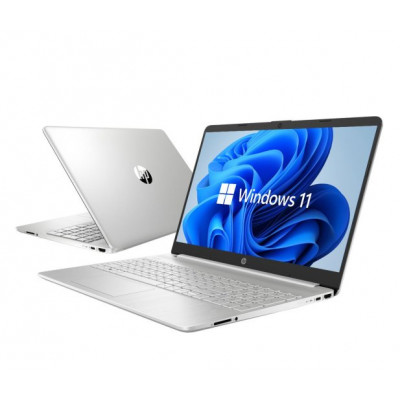 Ноутбук HP 15s Ryzen 7-5700/32GB/512/Win11 IPS Silver