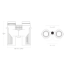 Hawke Frontier HD X 10X32 Binocular - Grey