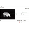 SUPER HOGSTER A3 2.9-11.6x35mm Ultra-compact Thermal Weapon Sight, VOx 384x288 core resolution, 50Hz refresh rate with the LaRue Tactical QD mount
