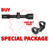 Steiner 5118 T6Xi Black 3-18x56mm 34mm Tube Illuminated MSR2 MIL Reticle First Focal Plane Features Throw Lever Package