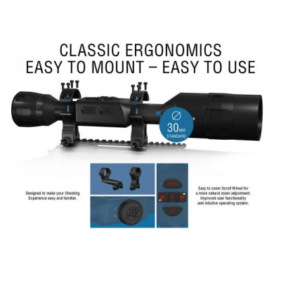 ATN ThOR 4 7-28x75 60HZ Thermal Riflescope