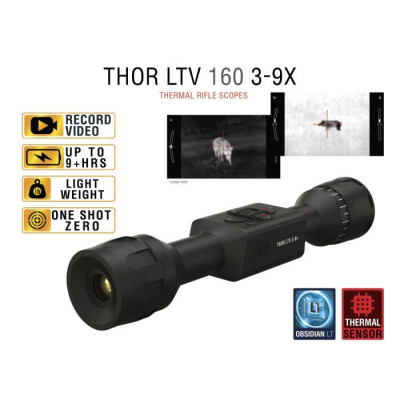 ATN ThOR LTV 160 3-9x Thermal Rifle Scope Video Recording